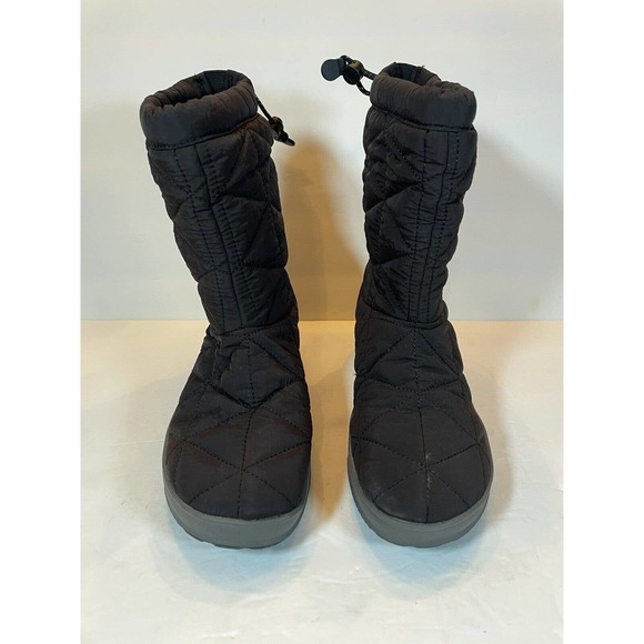 Size 6 Bogs Snowday Mid Dark Gray Durafresh Waterproof Boots1 - Picture 1 of 14